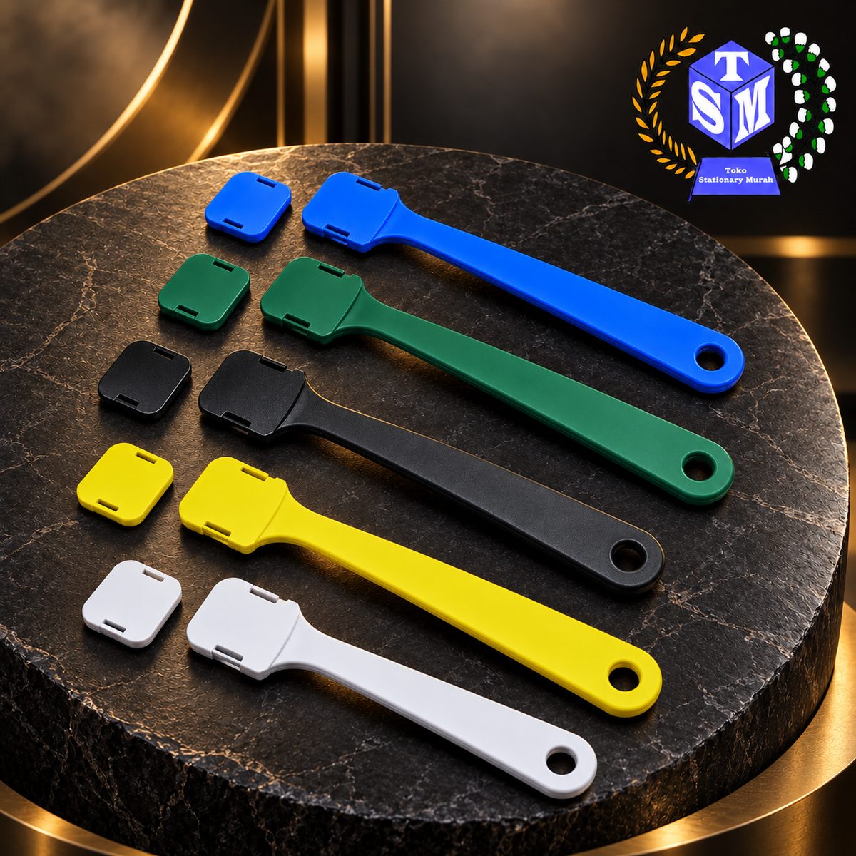 Gagang Kipas Jepit Samping, semua pilihan warna